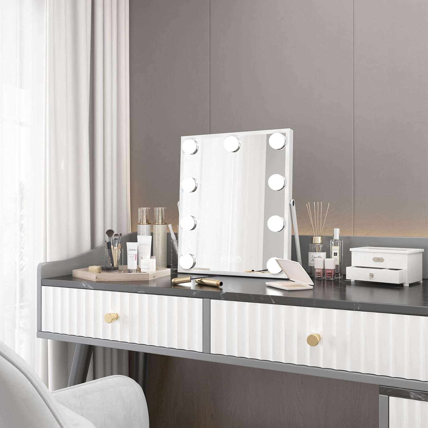 VeraLife™ Specchio Hollywood con Luci LED - VeraLife™