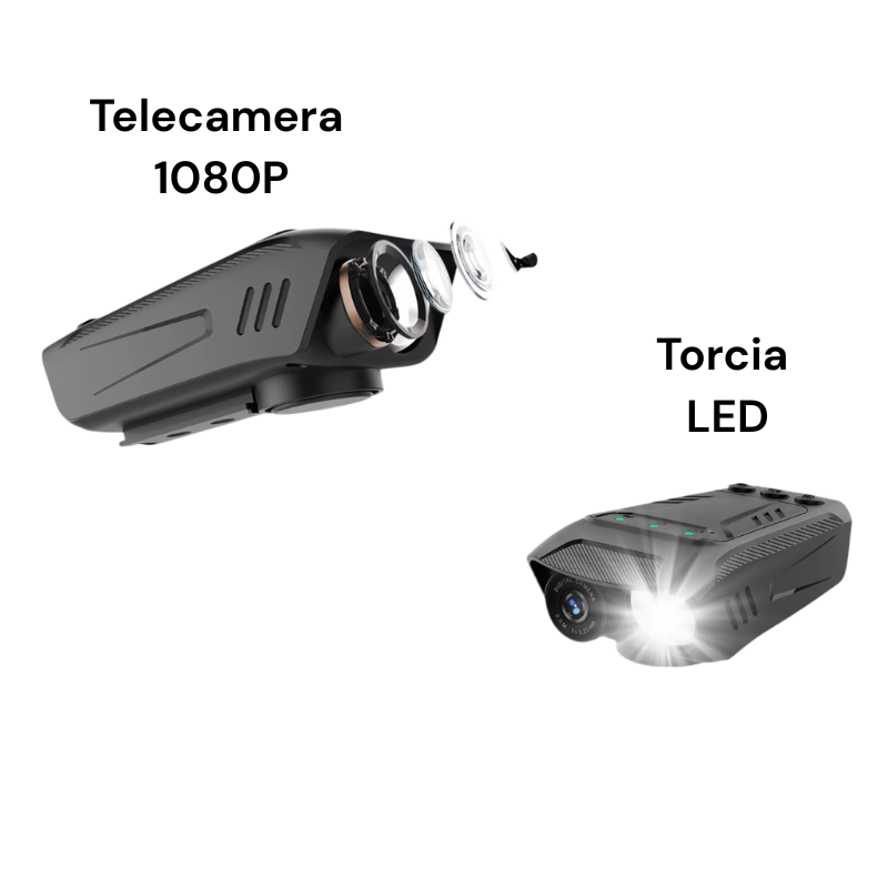 VeraLife™ Telecamera con LED e Supporto - VeraLife™
